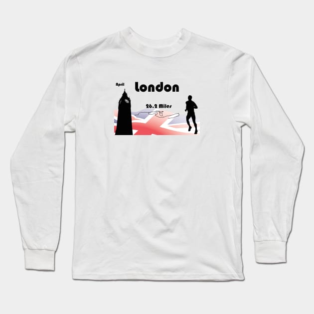 London marathon Long Sleeve T-Shirt by CTinyFactory